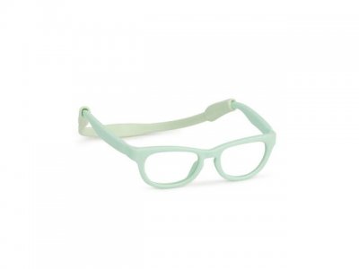 Glasögon till docka turkos 10/fp