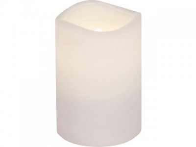 Blockljus Paul led 11,5cm vit