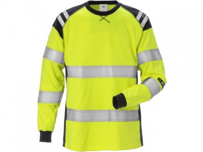 T-Shirt Flam Kl 3 Dam Gul/Marin L