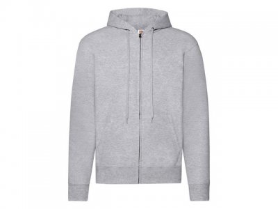 Zip Hoodie FRUIT gråmelange XL