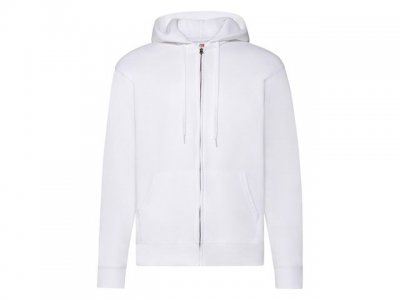 Zip Hoodie FRUIT vit 2XL