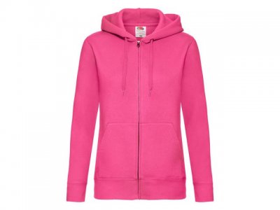 Zip Hoodie FRUIT dam rosa XS
