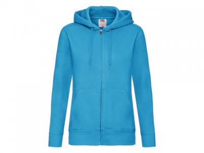 Zip Hoodie FRUIT dam azurblå XL