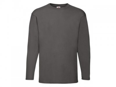 T-shirt Långärmad FRUIT antracitgrå M