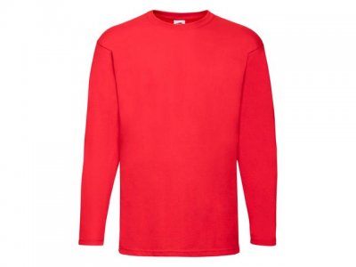 T-shirt Långärmad FRUIT röd 3XL