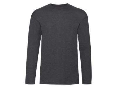 T-shirt Långärmad FRUIT mörkgrå L