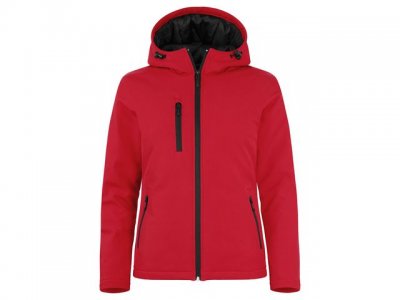 Softshelljacka CLIQUE dam röd 2XL