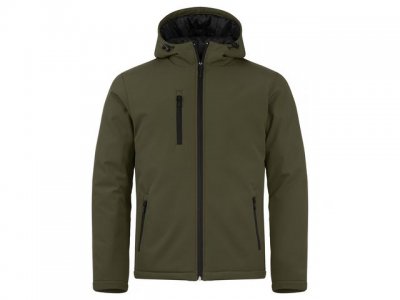 Softshelljacka CLIQUE dimgrön M