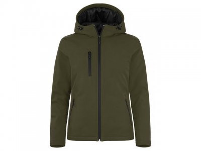 Softshelljacka CLIQUE dam dimgrön L