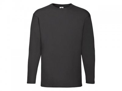 T-shirt långärmad FRUIT svart L