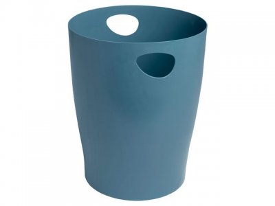 Papperskorg Autentik 15L blågrå