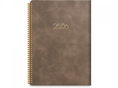 Kalender Study Twist mocca A5 25/26