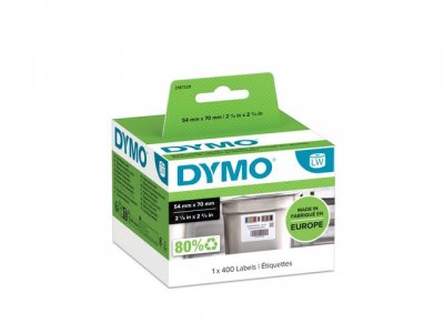 Etikett DYMO 70x54mm 400/fp