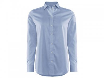 Skjorta BERKELEY Plainton dam ljblå M
