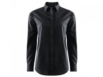 Skjorta BERKELEY Plainton dam svart 2XL