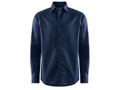 Skjorta BERKELEY Plainton reg marin S