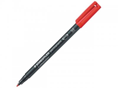 Universalpenna LUMOCOLOR M P röd