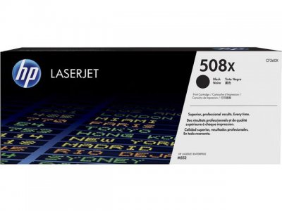 Toner HP CF360X 508X Svart