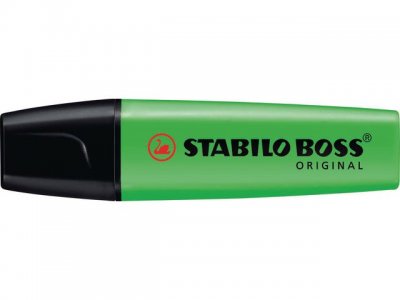 Överstrykningspenna STABILO Boss Grön