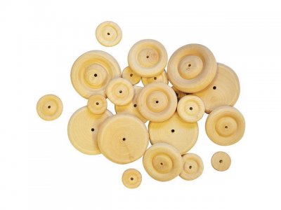 Trähjul 34 mm 50/FP