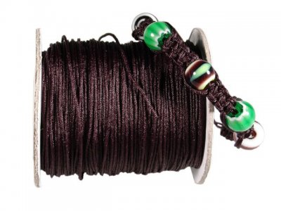 Polyesterband svart 100m