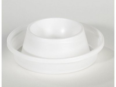 Äggkopp plast vit 100/FP