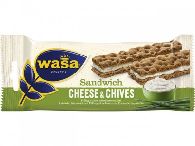 Knäckebröd WASA ost gräslök 37g