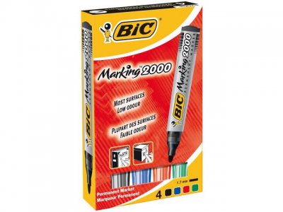 Märkpenna BIC Eco 2000 4 färger