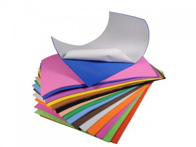 Mossgummi självhäftande 15 färger