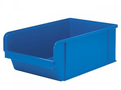 Plastlåda blå, 7 L
