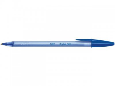 Kulpenna BIC Cristal Soft 1,2 blå