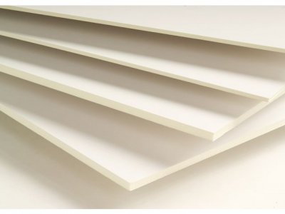 Kapaplattor 5mm vit/vit 35x50 cm