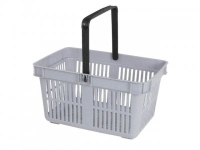 Kundkorg 27L grå