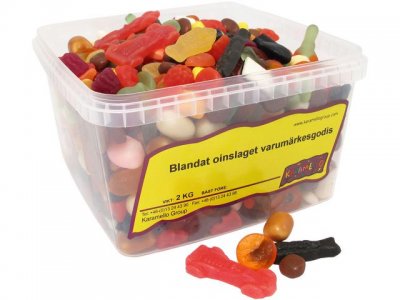 Godisblandning lösvikt 2kg