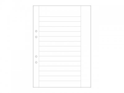 Provskrivp. A4 linjerat 18 mm 500/FP