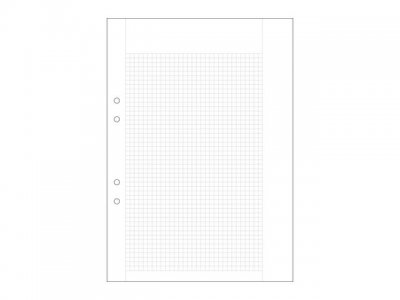 Provskrivp. A4 rutat 5x5 mm 500/FP