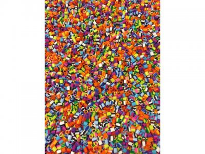 Nabbipärlor mix randiga 10000/FP