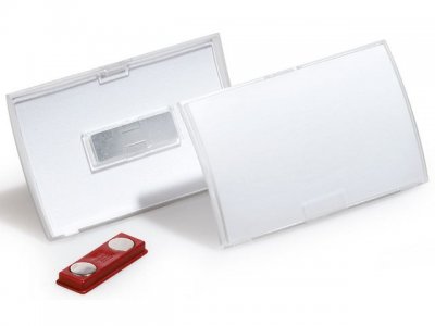 Namnskylt Clic Fold magnet 90x54mm 10/F