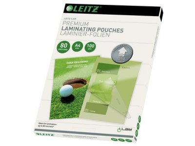 Laminat LEITZ A4 UDT 80 mic. 100/FP