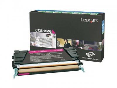 Toner LEXMARK C736H1MG magenta