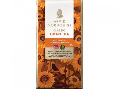 Kaffe ARVID.N Gran Dia mellanrost 500g