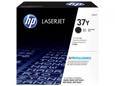 Toner HP CF237Y 37Y Svart
