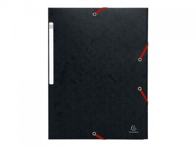 Gummibandsmapp EXACOMPTA 3-kl A4 425g s