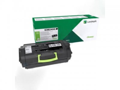 Toner LEXMARK 63B2X00 Svart