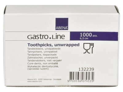 Tandpetare rund lösförpackade 1000/FP