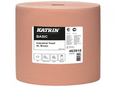 Industritork KATRIN Basic XL brun 1000m