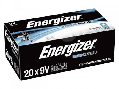 Batteri ENERGIZER Max Plus E 9V 20/FP