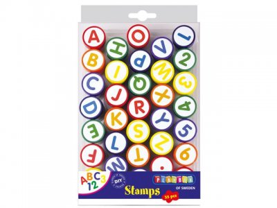 Stämplar bokstäver o siffror 35/FP