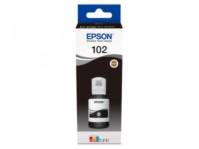 Bläckpatron EPSON T102 C13T03R140 Svart