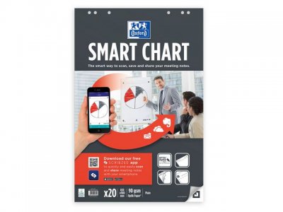 Blädderblock OXFORD SM olinj, 650x980mm